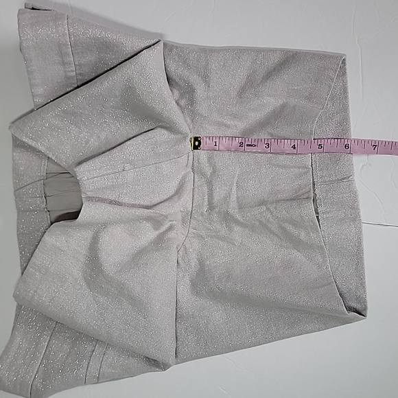 BANANA REPUBLIC FACTORY METALLIC SHORT/SIZE 4 - Picture 5 of 10